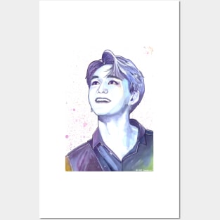 NCT LUCAS YUKHEI WATERCOLOUR Posters and Art